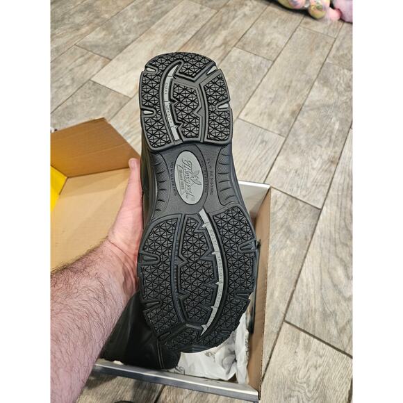 THOROGOOD 834-6522 ATHLETIC SLIP RESISTING A.S.R LEATHER OXFORD BOOTS SIZE 14 W - Picture 4 of 6